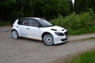 Rallye Český Krumlov: Test Škoda Motorsport